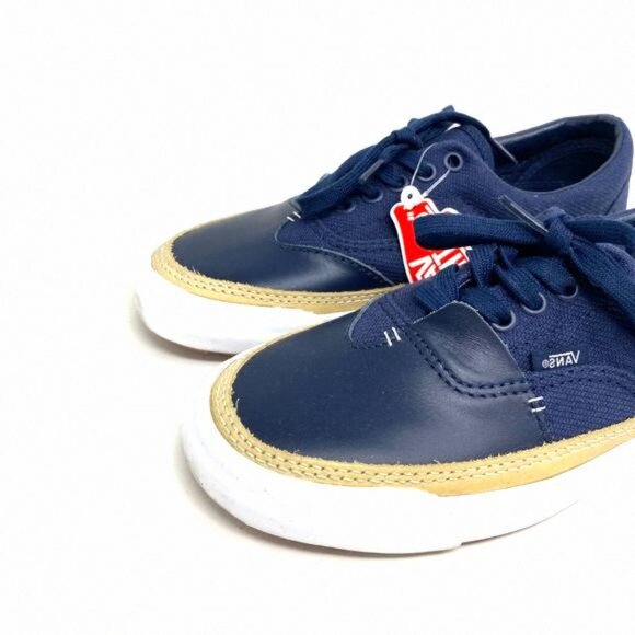 💖MEGA SALE💖VANS Slip Vamp Era Overply Women Blue VN0A4TZXX95 Genuine - Picture 7 of 11